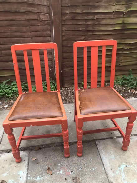 Photo of free Two dining chairs (Sprowston NR7) #1