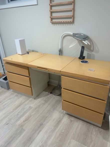 Photo of free 3 piece desk/vanity (Annandale, Wakefield area) #2