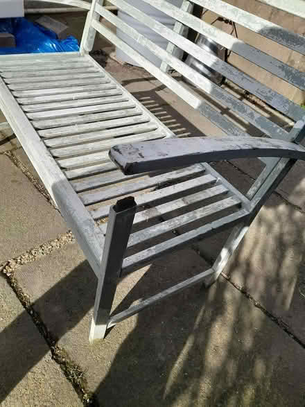Photo of free Garden bench, requires repair (SW Edinburgh EH14) #3