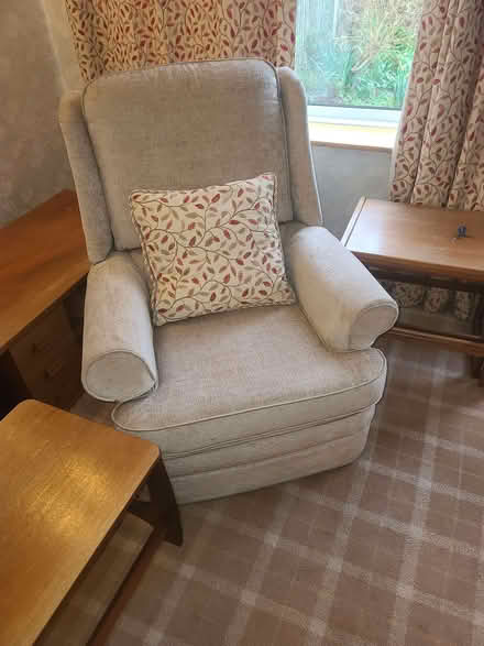 Photo of free light green 3 piece sofa suite (Worthing BN11) #3