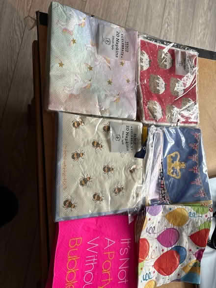 Photo of free Assortment of napkins (PO19) #1