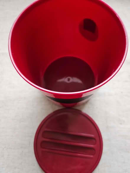 Photo of free Dark red food storage tub (Henbury BS10) #2