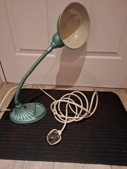 Photo of free Green metal desk lamp (St Albans AL1) #2