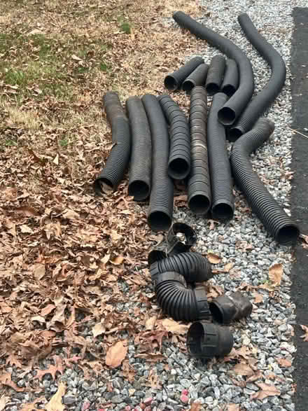 Photo of free gutter drain lines (Falmouth) #1