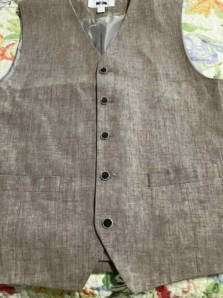 Photo of free Linen vest sz L (south sunnyvale) #2
