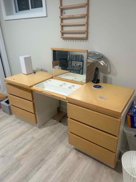 Photo of free 3 piece desk/vanity (Annandale, Wakefield area) #1