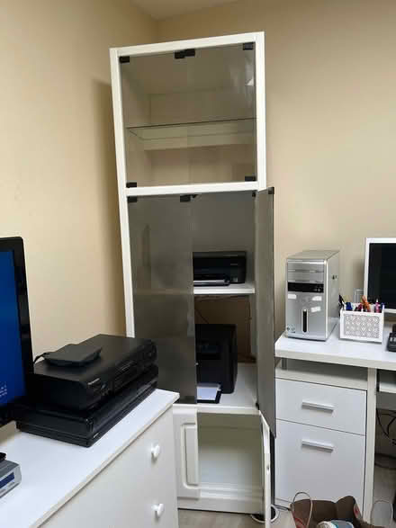 Photo of free Tall wood armoire (Novato, CA. 94947) #1