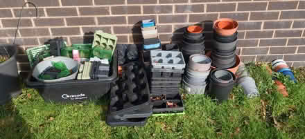 Photo of free Plastic garden pots (Prees Green) #1