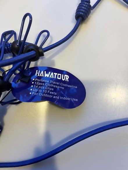 Photo of free portable travel clothesline NEW (Prospect and DeAnza) #1