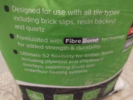 Photo of free Tile adhesive (Seaford, East Sussex) #2