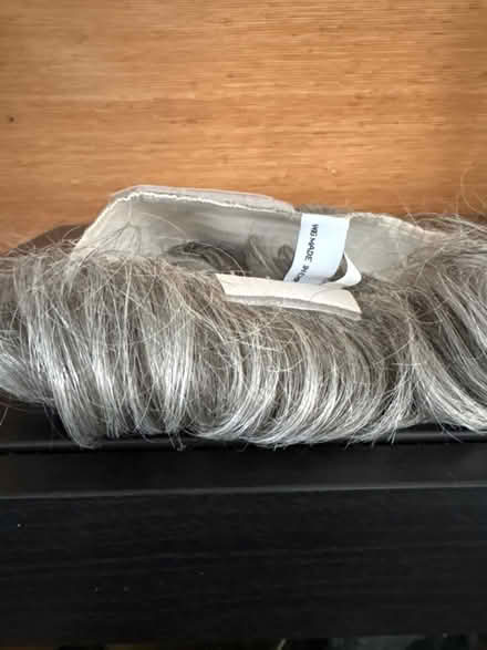 Photo of free Short gray wig and fringe (Ossining) #2