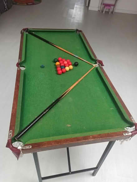 Photo of free Pool/snooker table (Hampton) #1