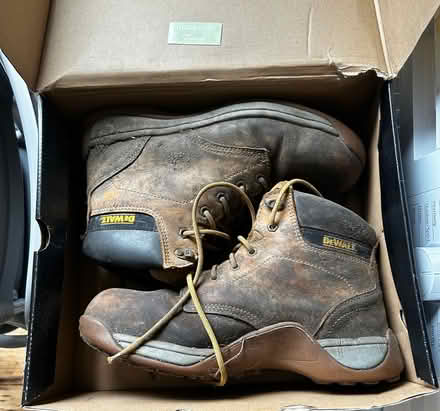 Photo of free Dewalt Industrial Boots size 10 (Tooting SW17) #1