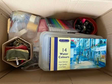 Photo of free 2 boxes art and craft materials (Royal Leamington Spa CV32) #2