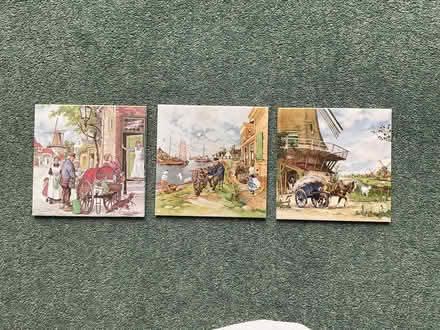 Photo of free 3 Dutch tiles (Cheadle Hulme SK8) #1