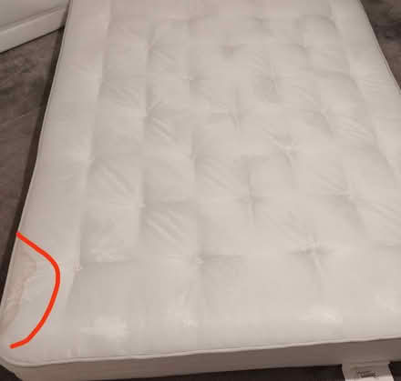 Photo of free King-size bed frame and mattress (Frodsham WA6) #2