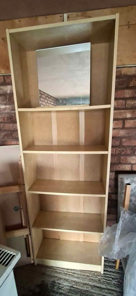 Photo of free Oak effect Wood Bookcase (Upshire EN9) #1