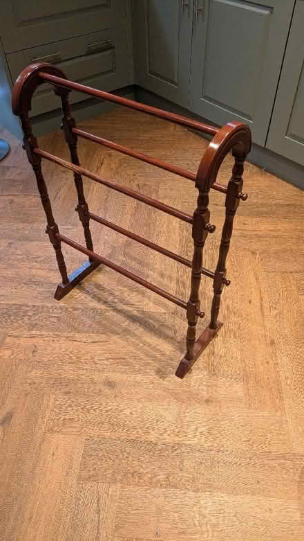 Photo of free Free standing clothes/towel rail (Downley HP13) #1