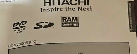 Photo of Hitachi DZ-MV500E (UK) CAMCORDER (NR32 high Street) #2