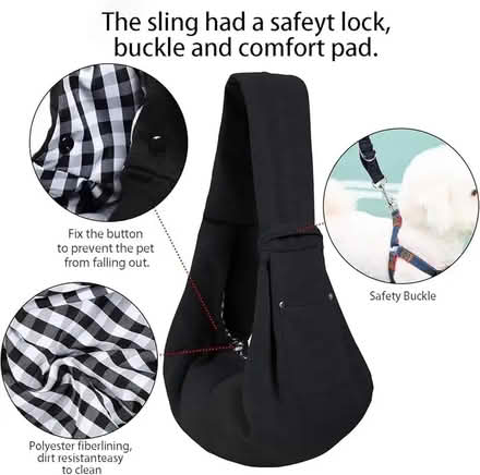 Photo of free Dog/cat sling carrier (Duddingston EH15) #4