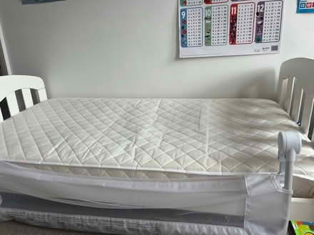 Photo of free Kids cot bed with mattress (Sw20 Raynes Park) #4