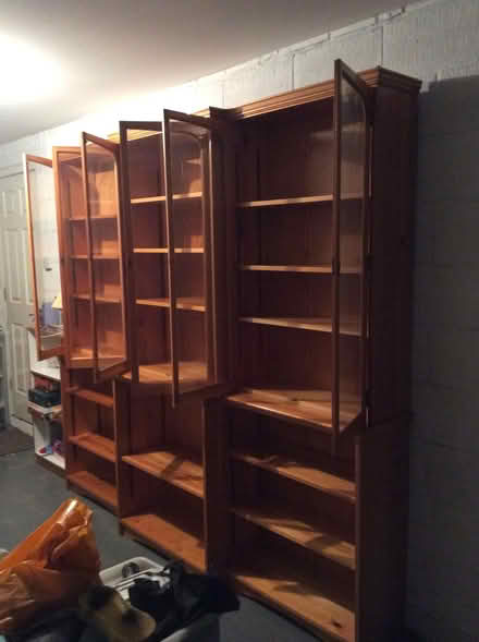 Photo of free cabinet / bookcase (Kempshott Park RG22) #2