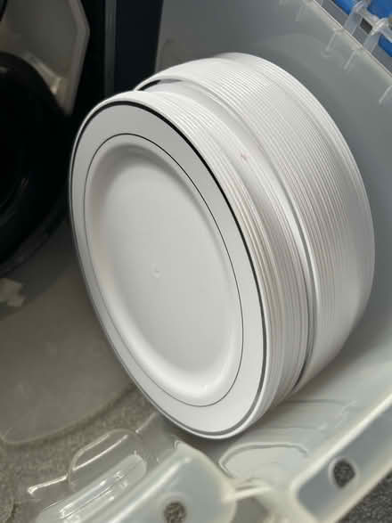 Photo of free Box of plastic plates, serving dishes and cutlery (Banstead SM7) #4