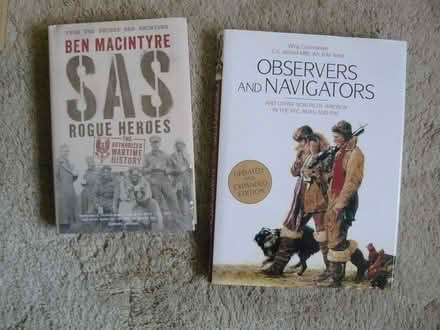 Photo of free 2 x hardback books: SAS & observers/navigators (Kempsey WR5) #1