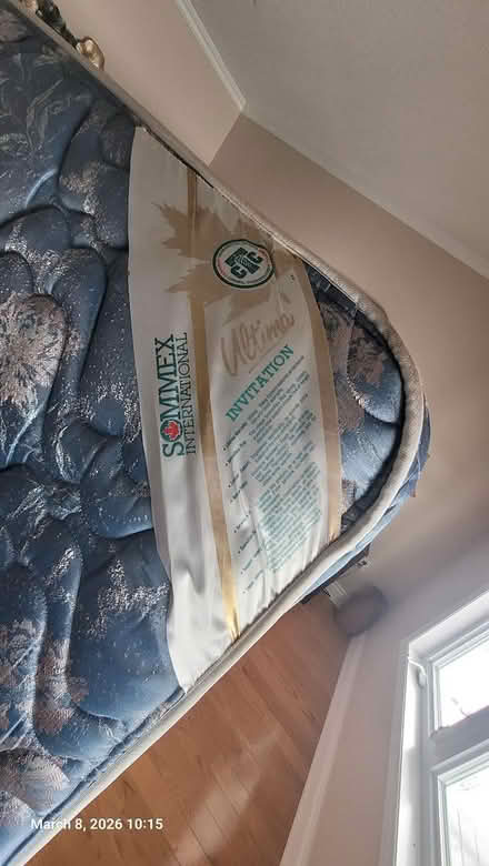 Photo of free Queen size mattress (Pineridge, Gravenhurst.) #3