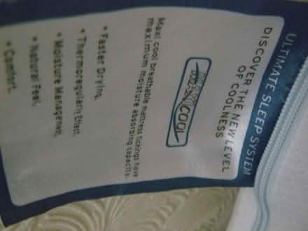 Photo of free Double size foam mattress with zip-off cover 75" x 53" x 8" (Kempsey WR5) #4