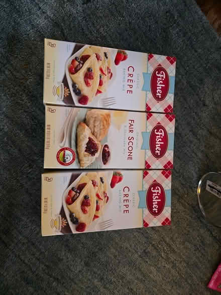 Photo of free Fisher crepe (2) and scone mix (exp (Ballard) #2