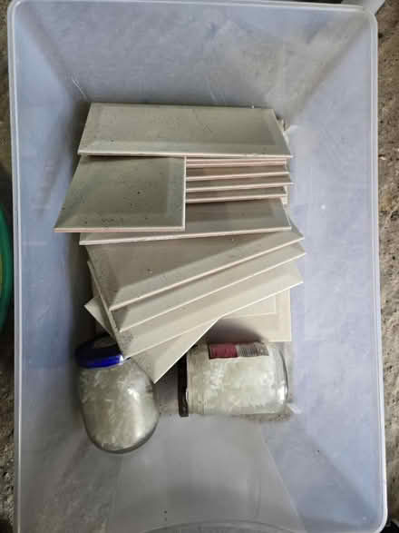 Photo of free Cream subway tiles & spacers (Wrose BD2) #1