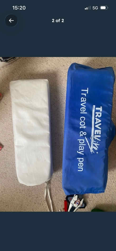 Photo of free Travel cot (Bloomfield) #1
