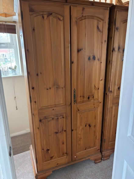 Photo of free Pine wardrobe (Waterlooville PO8) #1