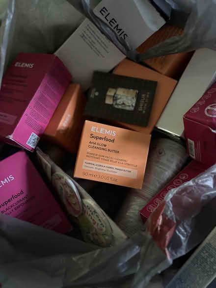 Photo of free Bag of mainly Elemis cosmetics…unopened, (Stone Cross BN23) #1