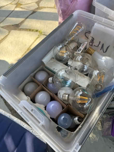 Photo of free Bocce of incandescent and LED bulbs (near downtown) #1