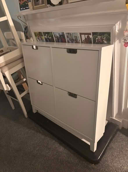 Photo of free White shoe rack (Highfield SO17) #2