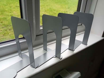 Photo of free 8 Metal Book-ends (Netherfield MK6) #2
