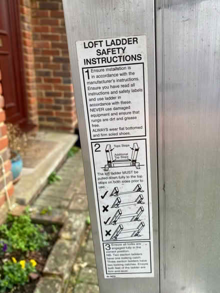 Photo of free Extendable ladder (Maidenhead SL6) #4
