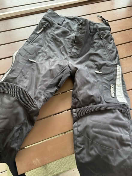 Photo of free Moto pants. CE Armor in Knees.19031 (19038 Erdenheim, Larrimore Ln) #1