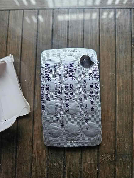 Photo of free Malaria tablets (Chorley Moor PR7) #2
