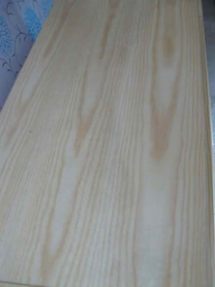 Photo of free Light pine wood effect bookcase W:35" H:43" D:11" (Kempsey WR5) #4