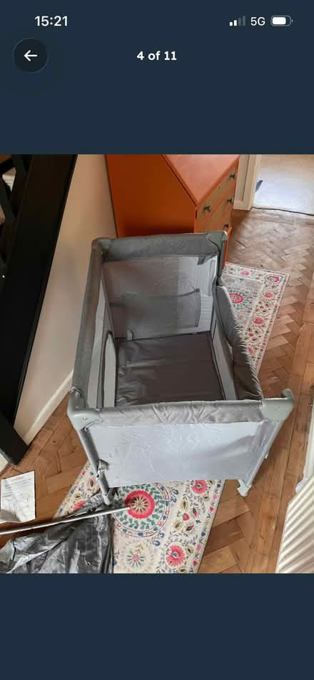Photo of free Red kite travel cot and bassinet (Bloomfield) #4