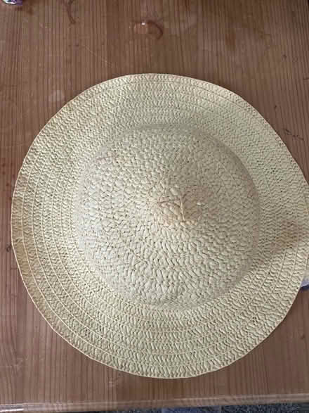 Photo of free Yellow straw hat - Easter bonnet? (GU51) #2