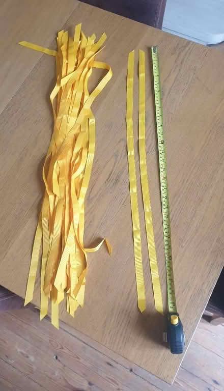 Photo of free 44 Yellow ribbons (Warley HX2) #1