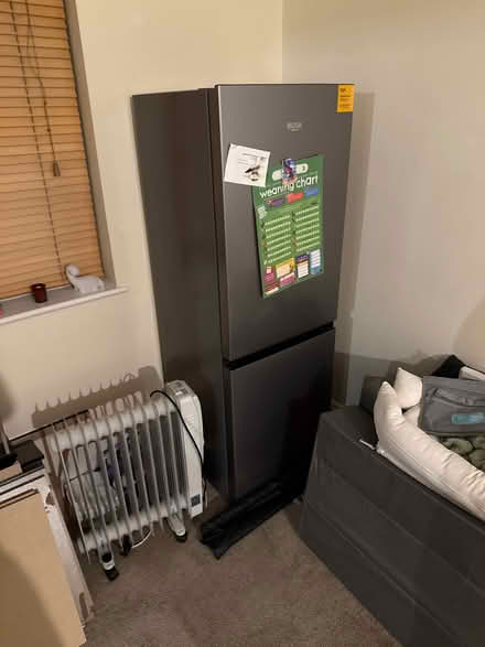 Photo of free Silver Fridge Freezer (Elstow MK42) #1