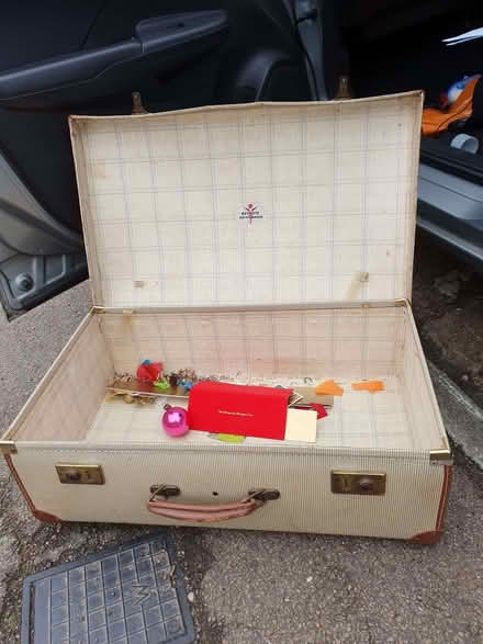 Photo of free old suitcase (New Greens AL3) #2