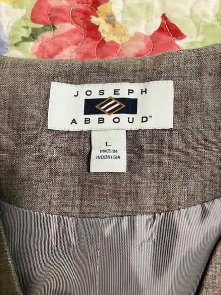 Photo of free Linen vest sz L (south sunnyvale) #3