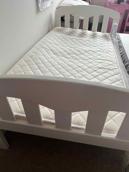 Photo of free Kids cot bed an mattress (Sw20 Raynes Park) #2