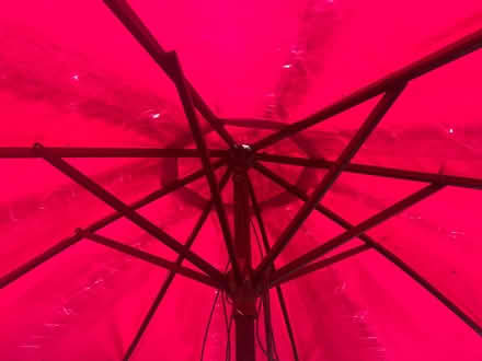 Photo of free 2.8 pink garden parasol (Lewes) #2
